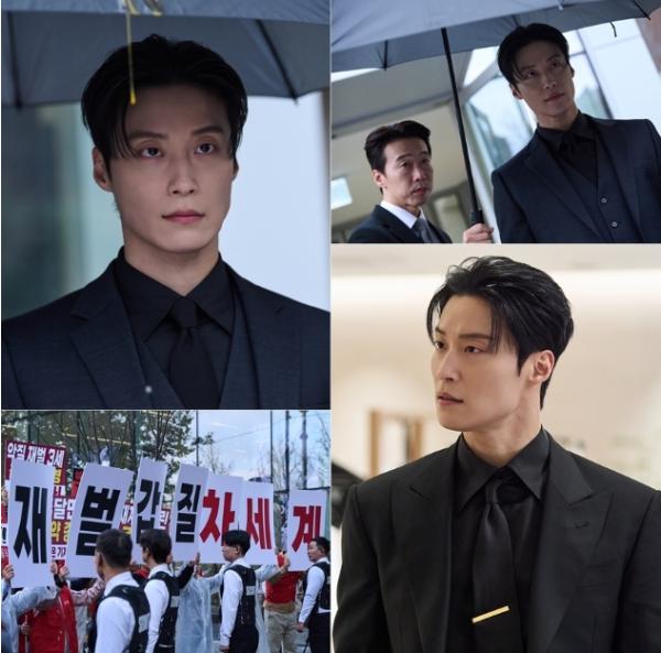 [SBS 멋진 신세계] ‘악질재벌’ 차세계 등판! 계란 투척에도 두 눈 부릅! 허남준, ‘자본주의가 낳은 괴물’ 차세계 변신! 냉혹 카리스마 폭발 기사 이미지