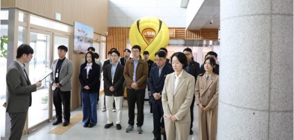 진도교육지원청, 세월호 12주기 ‘기억·약속·책임’의 추모기간 운영