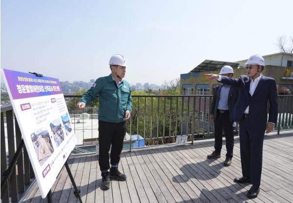 아이들 안전 지키는 종로, 청운별빛어린이집 신축 현장 등 집중 점검 기사 이미지