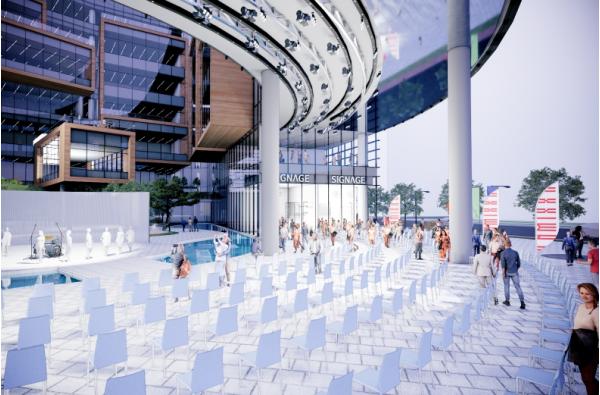 강동구, JYP 신사옥 건축허가 완료…고덕비즈밸리 문화 거점 본격화 기사 이미지