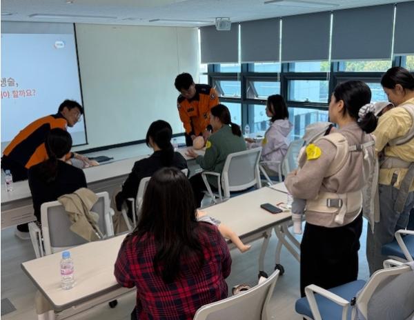 포항시 북구보건소, ‘아이 지킴이 SOS’ 영유아 응급상황 대처 교육 운영