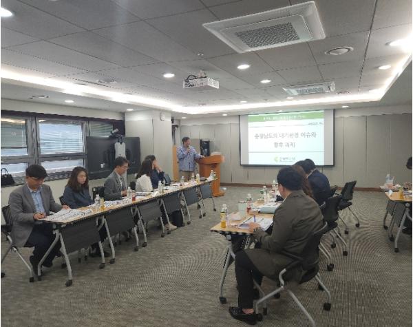 충남도 기후·대기 분야 정책 연계 기반 마련