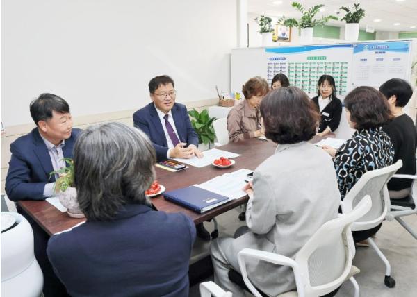 장금용 창원특례시장 권한대행, 통합돌봄 추진상황 점검 및 현장 애로사항 청취