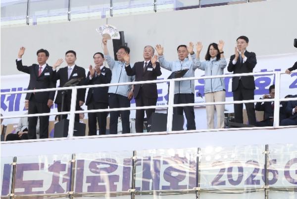 수원특례시의회, 경기도체육대회 개회식 참석