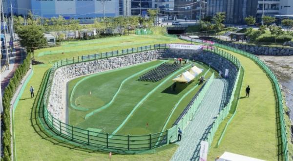 의왕시, 금천천파크골프장 21일 재개장 기사 이미지