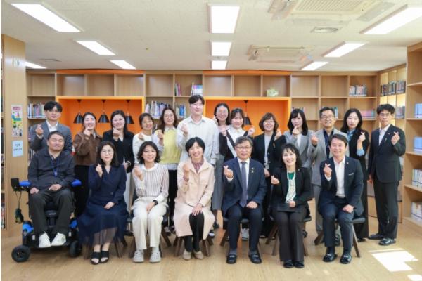 유정기 권한대행, 학생맞춤통합지원 정책탐방