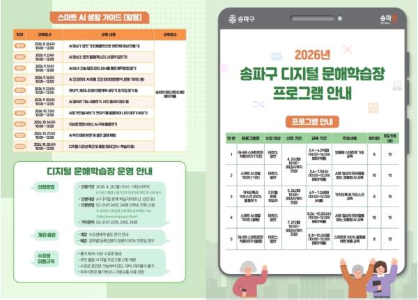 송파구 '스마트폰부터 AI까지, 일상에서 바로 씁니다!' 기사 이미지