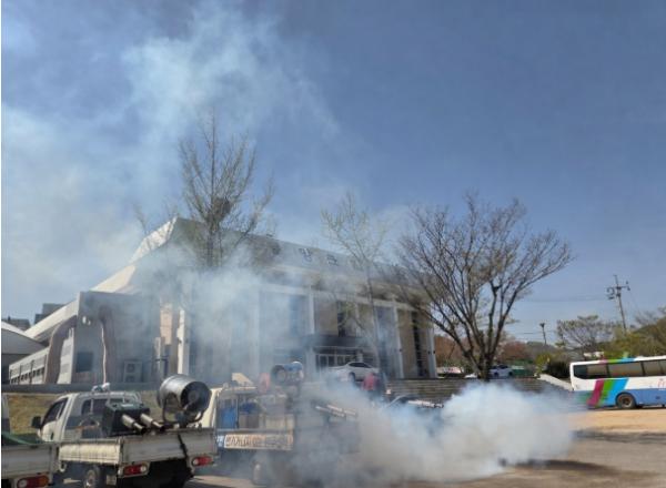 영양군, 방역소독장비 일제 점검 및 수리 기사 이미지