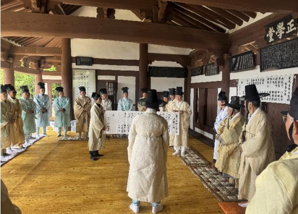 구미시 금오서원 춘계향사 봉행…선현의 학덕 되새겨 기사 이미지