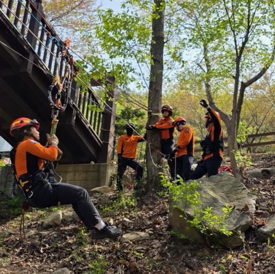 서산소방서, 산악사고 대비 특별구조훈련 실시 기사 이미지