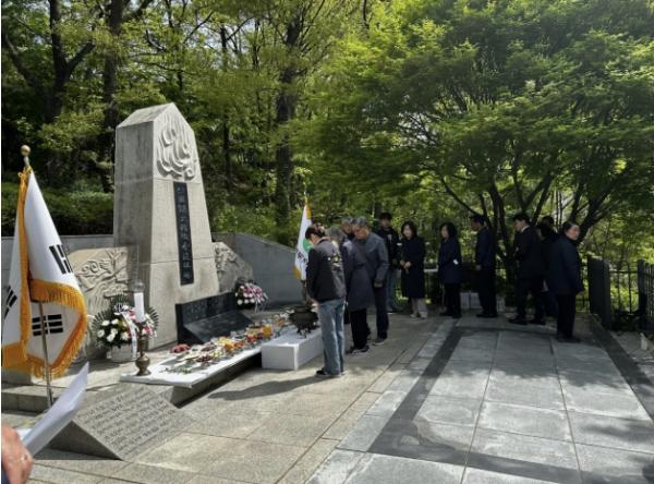동두천시, 제30회 산불진화 순직자 추도식 개최 기사 이미지