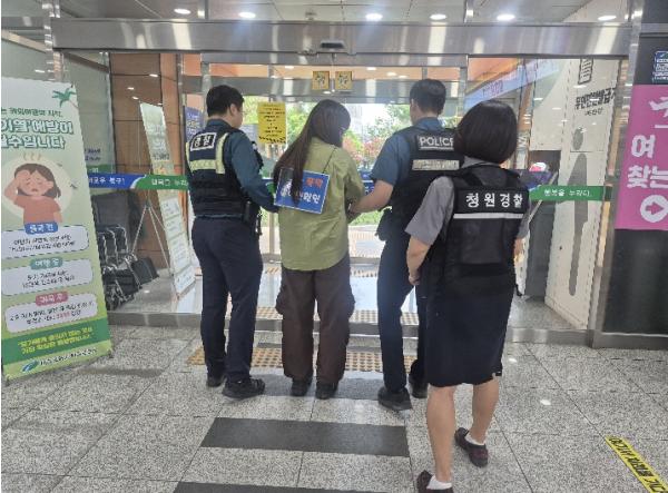 대구 북구, 폭언·폭행 등 특이민원 발생대비 모의훈련 실시 기사 이미지