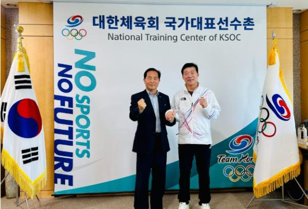 진천군, 국가대표선수촌과 지역 농축산물 공급 확대 협의