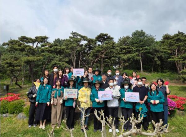 단재교육연수원, 전 직원 참여 청렴‧환경 실천 행사 운영 기사 이미지