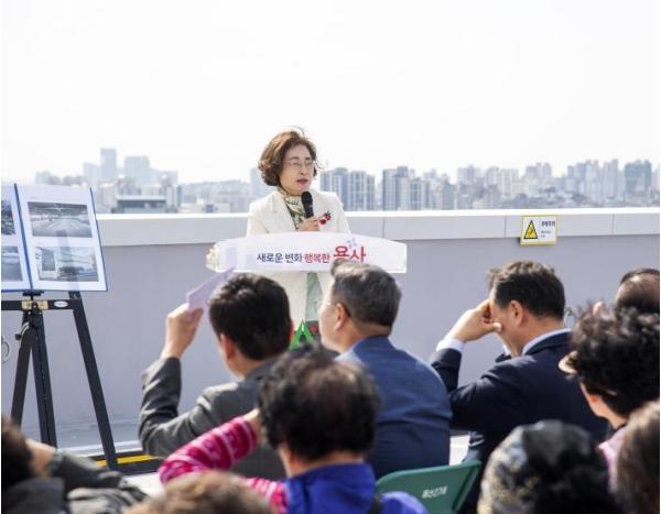 용산구, 해방촌 공영주차장 주차공간 2배 껑충 기사 이미지