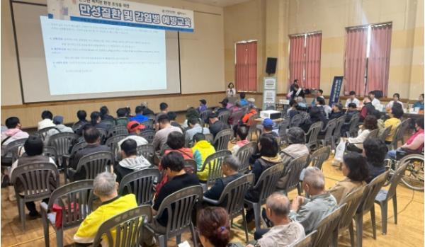 정읍시장애인종합복지관, 장애인 80명 대상 ‘만성질환·감염병 예방 교육’ 실시 기사 이미지