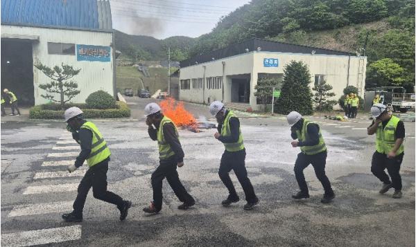 의령군, 화재·화학사고 대비 환경분야 재난대응 합동훈련  기사 이미지