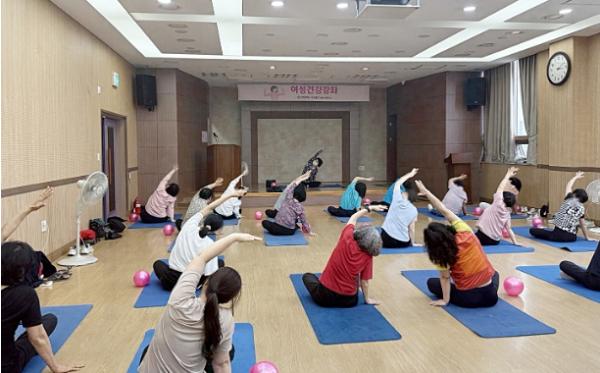 미추홀구 숭의보건지소, 중·노년 여성을 위한 ‘여성 건강 강좌’ 운영 기사 이미지