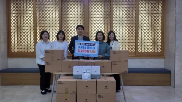 울산 남구 신정장애인보호작업장, 지역사회에 마스크 후원 기사 이미지