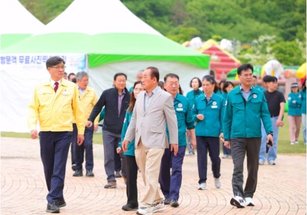 함양군, 제65회 천령문화제 앞두고 행사장 현장점검 실시 기사 이미지