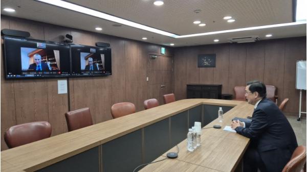 외교부 중동평화 정부대표, 유엔 정무·평화구축국 사무차장보 화상 면담