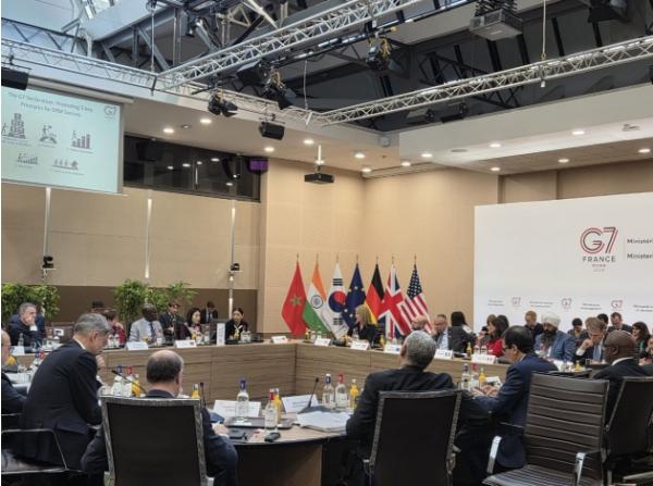 김진아 외교부 제2차관, G7 개발장관회의 참석