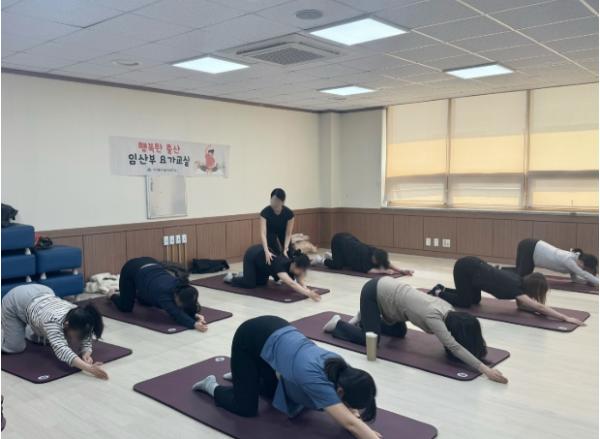미추홀구 숭의보건지소, 건강한 출산을 위한 ‘임산부 요가 교실’ 2기 운영