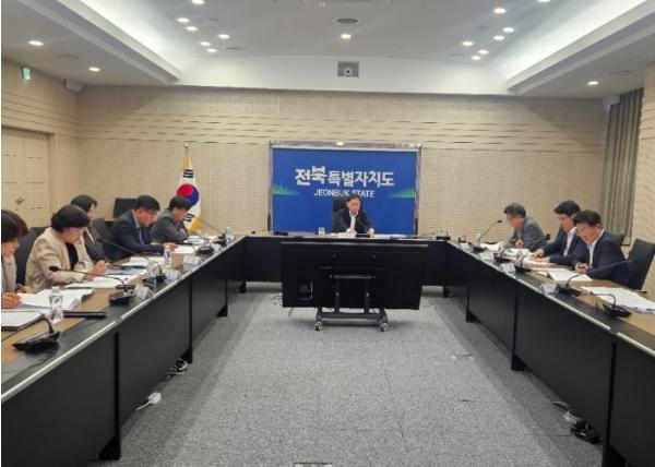 전북자치도, 시군 부단체장 회의 개최…민생·선거 대응 논의