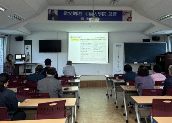 진안군, 문화유산 소유자·관리자 대상 재난안전·보존관리 교육 시행