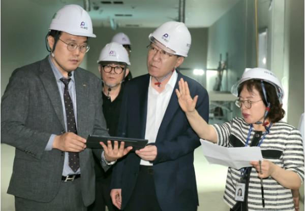 우범기 전주시장, 수소놀이체험관 현장점검 추진