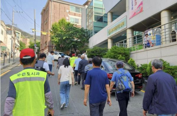 서대문구 극한 호우 따른 산사태 대비 위해 주민 대피 훈련 기사 이미지