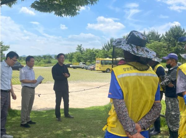 창원특례시, 공공일자리사업 현장점검 및 건의사항 청취 기사 이미지