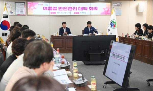 김성수 해운대구청장, 재선 후 첫 공식 일정은 ‘구민 안전’ 챙기기