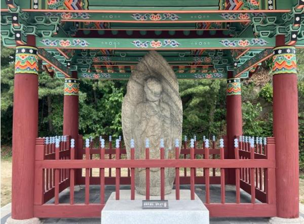 영주시, 보물 ‘영주동 석조여래입상’ 새 보금자리 마련 기사 이미지