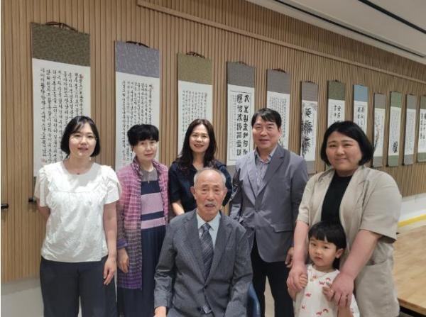 임실군 유산 한동환 선생, 30년 서화 인생 담은 전시회 개최 기사 이미지