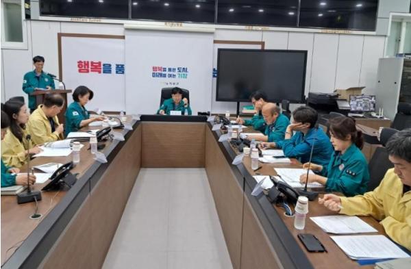 기장군, 여름철 자연재난 대응 대책회의 개최 기사 이미지