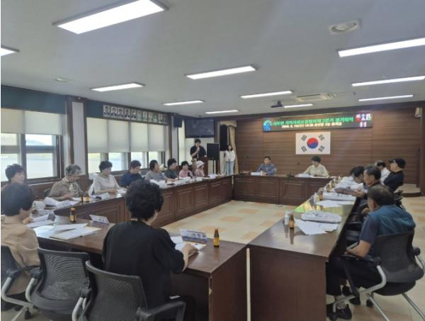 홍성군 서부면지역사회보장협의체, 복지 공동체 구축 위한 2분기 정기회의 개최 기사 이미지