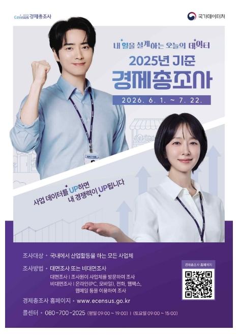 군포시 2025년 기준 경제총조사 실시 기사 이미지