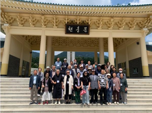 광주광역시 학생독립운동기념회관, 국립 대전현충원 참배 기사 이미지