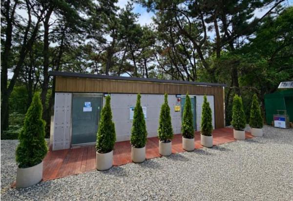 남구, 이기대공원 큰고개쉼터 친환경 화장실 신규 설치 기사 이미지