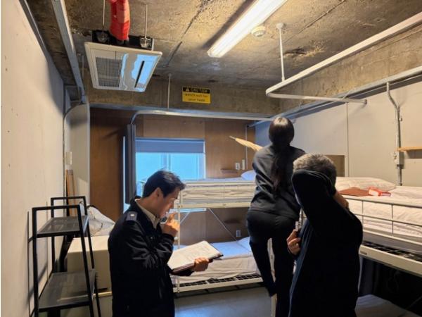 용산구, 캡슐형 숙박업소 특별 안전점검 실시 기사 이미지