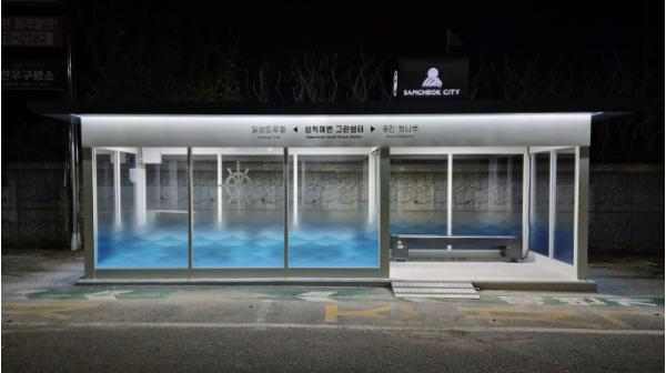삼척시, 스마트승강장·냉온열벤치 확충으로 대중교통 이용환경 개선 기사 이미지