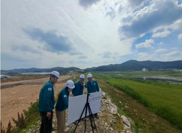 산청군, 우기 앞 재해복구 사업장 현장 점검 기사 이미지