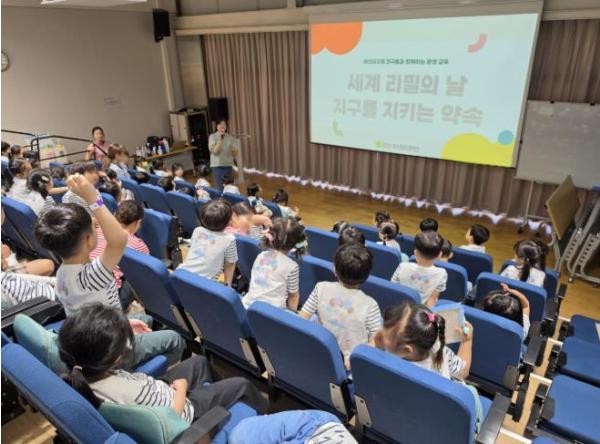 의성군, 리필로 배우는 탄소중립!! 친환경충전소 체험 진행 기사 이미지