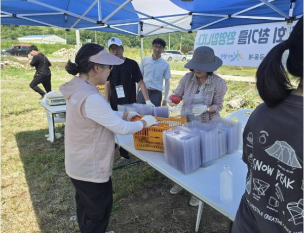 합천군, 한살림 동남권 임직원 초청 친환경농산물 체험행사 개최 기사 이미지