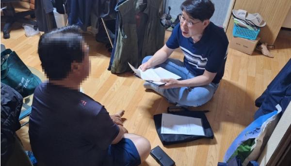 의정부시 호원1동, 복지 사각지대 해소 위해 중‧장년 차상위 1인 가구 전수조사 실시 기사 이미지