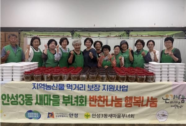 안성시 안성3동 부녀회가 매달 전하는 특별한 선물 '사랑의 반찬 나눔' 기사 이미지