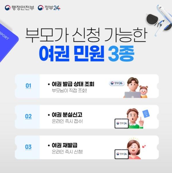 옥천군, 미성년자 여권 재발급·장애인증명서 온라인 발급 서비스 확대 기사 이미지