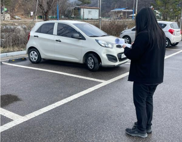 괴산군, 건축물 부설주차장 318개소 지도·점검 실시 기사 이미지
