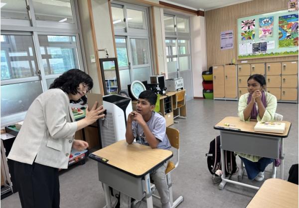 AI로 배우는 도로명주소..논산시 체험형 교육 호평 기사 이미지